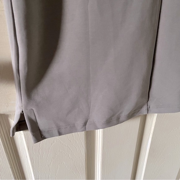 Cable & Gauge Gray YUM•MY Sand Washed Super Soft Modal Sport Hoodie Dress Size L - Picture 6 of 15